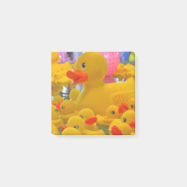 Notas Post-it® Patos de goma colocan su almohadilla
