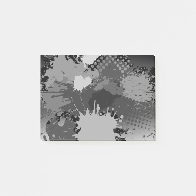 Notas Post-it® Patrón 2 de pintura (Anverso)