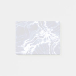 Notas Post-it® Patrón azul arremolinado 