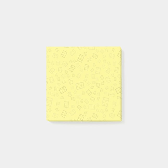 Notas Post-it® Patrón de cálculo (Anverso)
