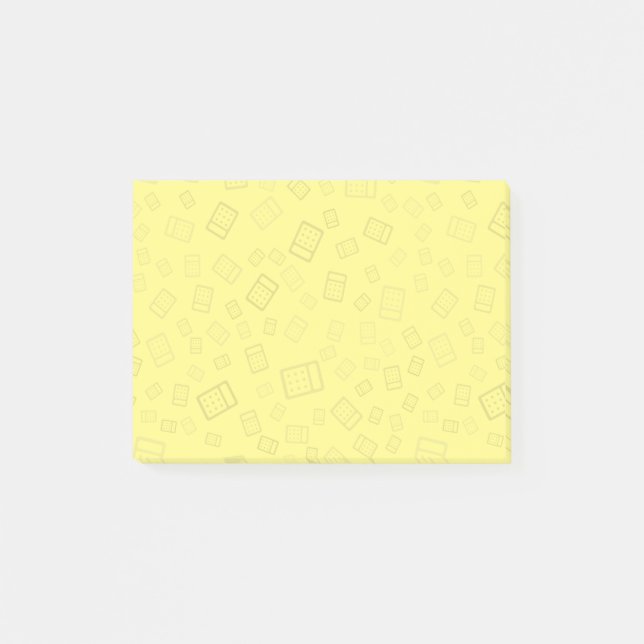 Notas Post-it® Patrón de cálculo (Anverso)