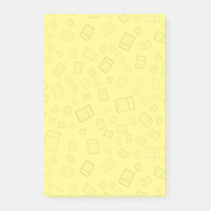 Notas Post-it® Patrón de cálculo