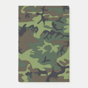 NOTAS POST-IT® PATRÓN DE CAMOFLAJE