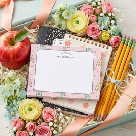 Notas Post-it® Patrón de cartas de agradecimiento a maestros