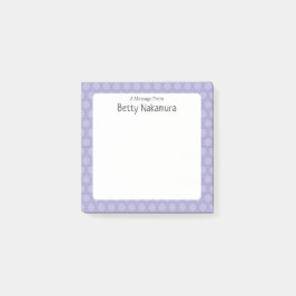 Notas Post-it® Patrón de celosía tradicional japonés