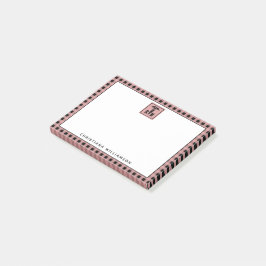 Notas Post-it® Patrón de colocación personalizado RN Enfermero re