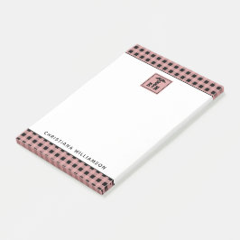 Notas Post-it® Patrón de colocación personalizado RN Enfermero re