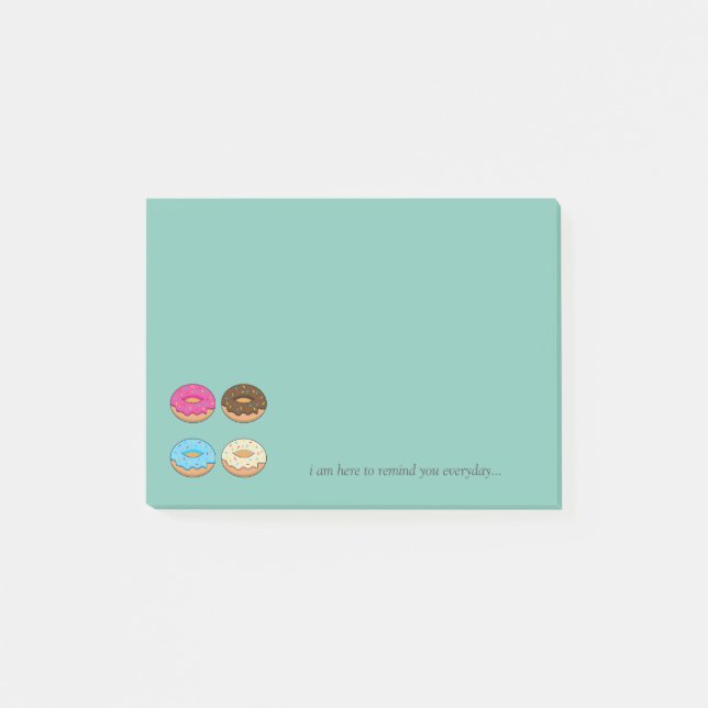 Notas Post-it® Patrón de cuatro puntos múltiples | Personalizar (Anverso)