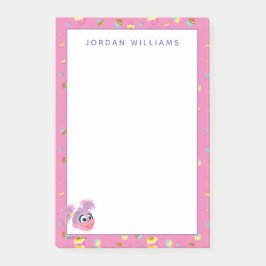 Notas Post-it® Patrón de Cumpleaños de Abby Cadabby