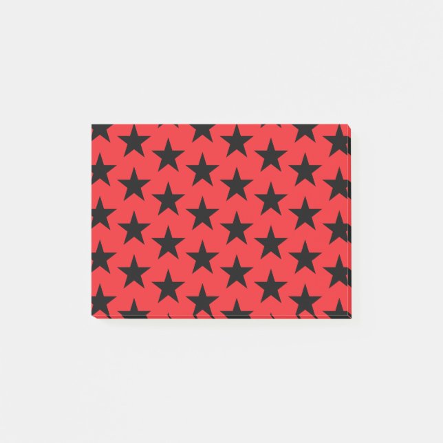 Notas Post-it® Patrón de Estrellas 10 (Anverso)