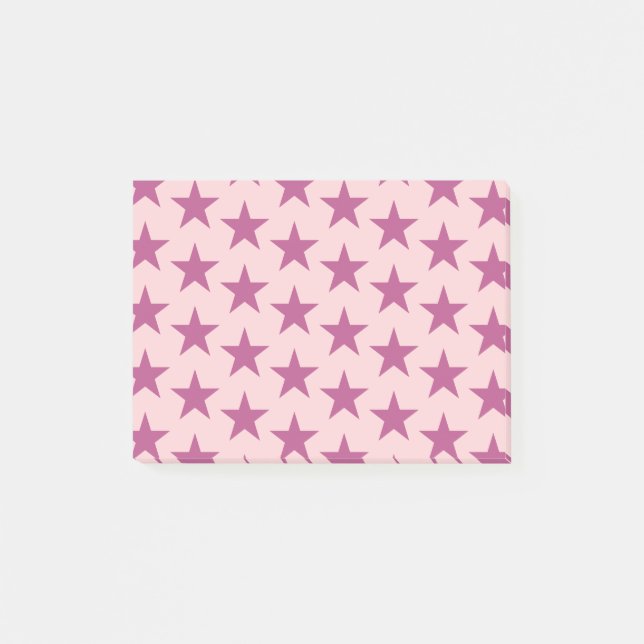 Notas Post-it® Patrón de Estrellas 16 (Anverso)