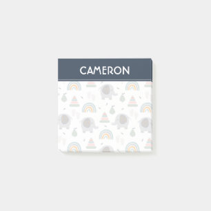 Notas Post-it® Patrón de juguete de bebé