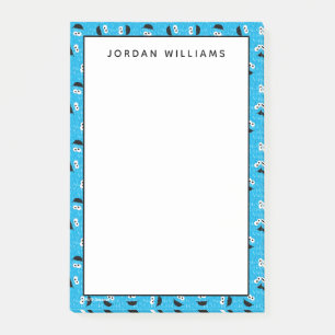 Notas Post-it® Patrón de la cara de la piel del monstruo de la c