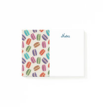 Patrón de Macarones parisinos coloridos