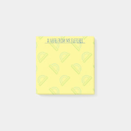 Notas Post-it® Patrón de matemáticas del protractor personalizado
