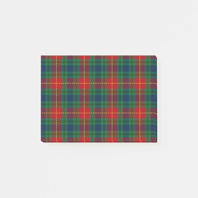Notas Post-it® Patrón de Navidad 110 (Anverso)