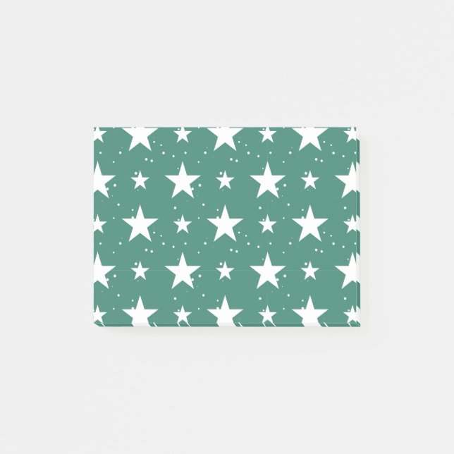 Notas Post-it® Patrón de Navidad 121 (Anverso)