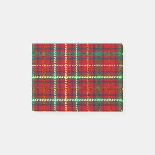 Notas Post-it® Patrón de navidades 111 (Anverso)