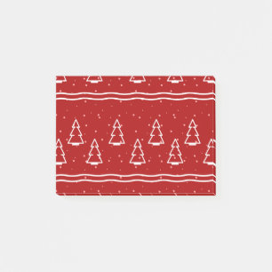 Notas Post-it® Patrón de navidades 116