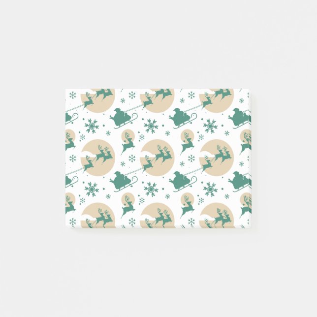 Notas Post-it® Patrón de navidades 118 (Anverso)