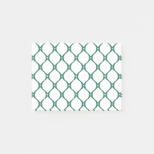 Notas Post-it® Patrón de navidades 120 (Anverso)