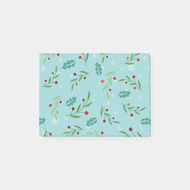 Notas Post-it® Patrón de navidades 126 (Anverso)