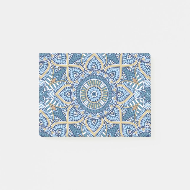 Notas Post-it® Patrón de ornamentos 2 (Anverso)