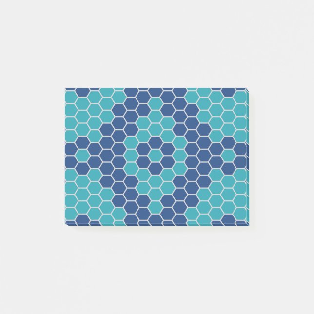 Notas Post-it® Patrón de seis esquinas 2 (Anverso)