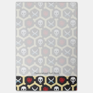 Notas Post-it® Patrón de temas Bandit