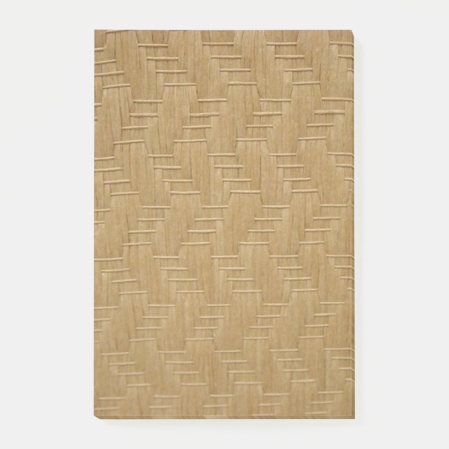 NOTAS POST-IT® PATRÓN DE WICKER (Anverso)