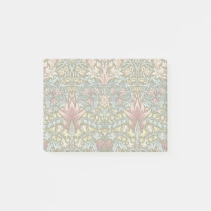 Notas Post-it® Patrón floral de cabeza de serpiente de William Mo