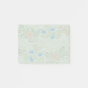 Notas Post-it® Patrón floral William Morris Larkspur