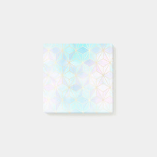 Notas Post-it® Patrón geométrico de vidrio irlandés