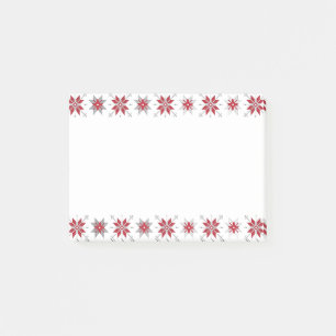 Notas Post-it® Patrón geométrico V del SUN letón matutino