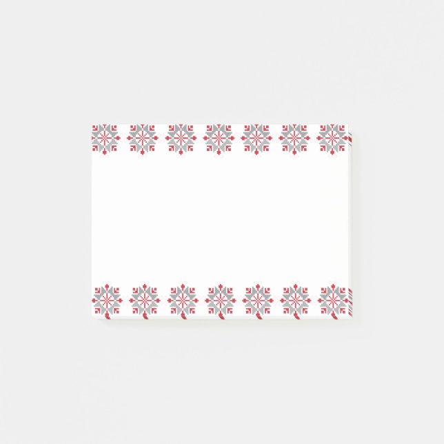 Notas Post-it® Patrón geométrico VII del SUN matutino (Anverso)