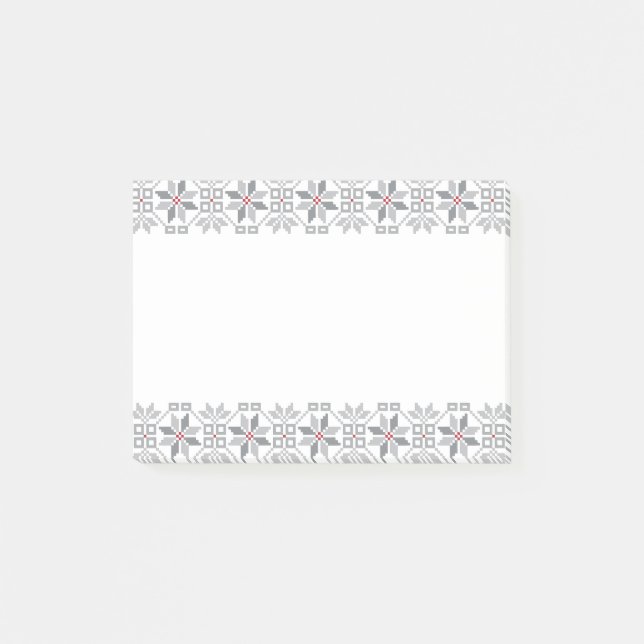 Notas Post-it® Patrón geométrico VIII del SUN matutino (Anverso)