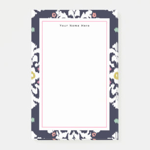 Notas Post-it® Patrón Ikat