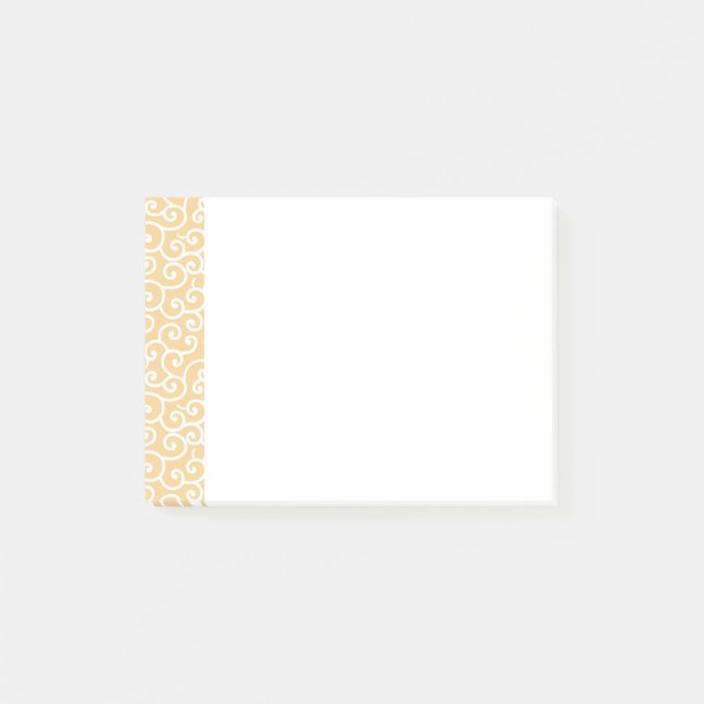 Notas Post-it® Patrón Karakusa japonés (Anverso)