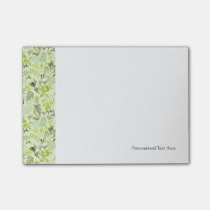 Notas Post-it® patrón que muestra aves bebés