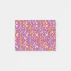 Notas Post-it® Patrón Vintage de lujo