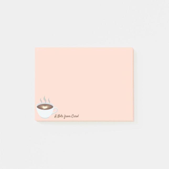 Notas Post-it® Pausa de café (Anverso)