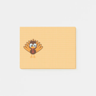 Notas Post-it® Pavo lindo | Día de Acción de Gracias |