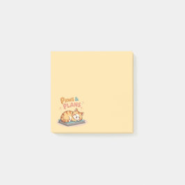 Notas Post-it® Paws & Plans Cute Kitten Post-It Notes