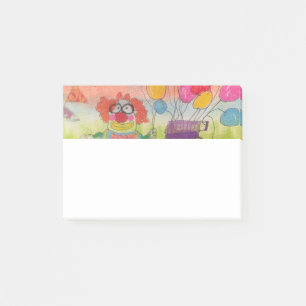 Notas Post-it® Payaso gracioso con globos