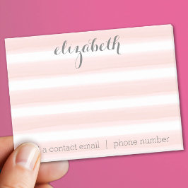 Notas Post-it® Peach Pastel y Gray Stationery Suite para mujeres