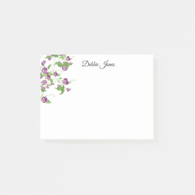 Notas Post-it® Peas dulces post-it-Notes-Purple (Anverso)
