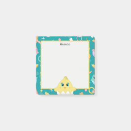 Notas Post-it® Peekaboo Green Baby Chick
