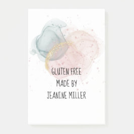 Notas Post-it® Pegajoso sin gluten personalizado
