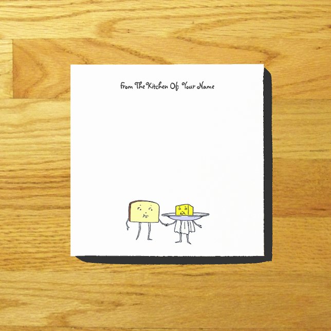 Notas Post-it® Pegatinas de guiones de Personalizado de pan y man (Subido por el creador)