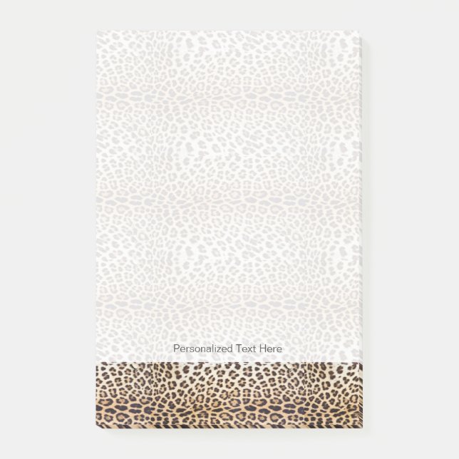Notas Post-it® Pelo del leopardo (Anverso)